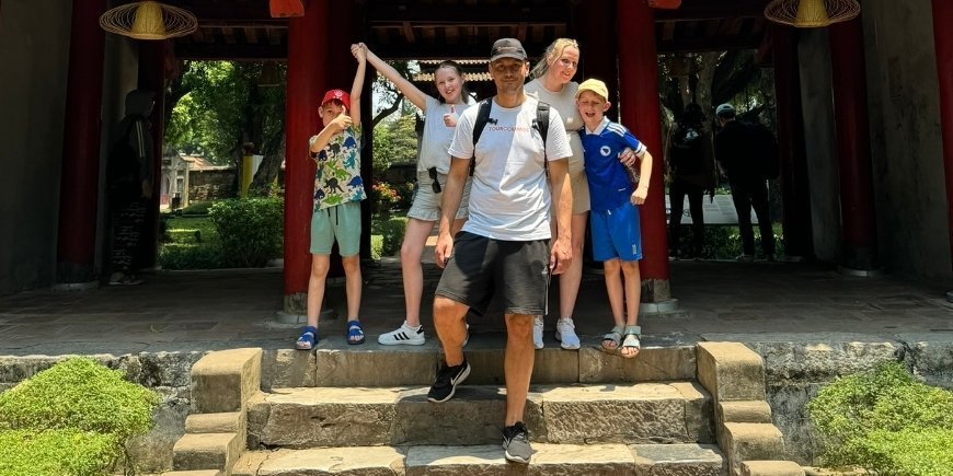 We zijn aangekomen in Vietnam