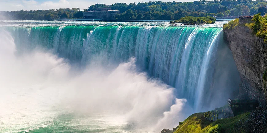 Horseshoe Falls bij Niagara Falls in Canada