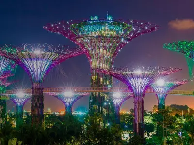 Gardens by the Bay in Singapore
