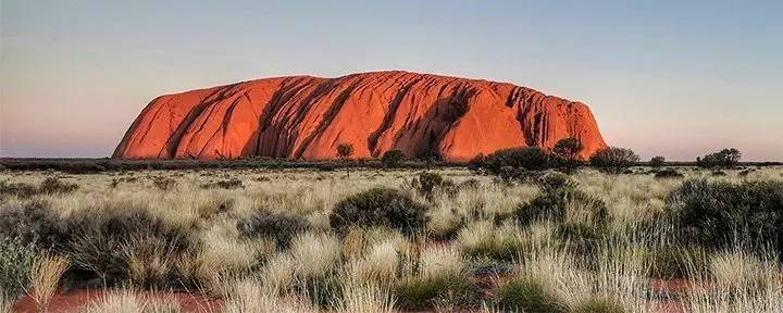 Uluru in Australië