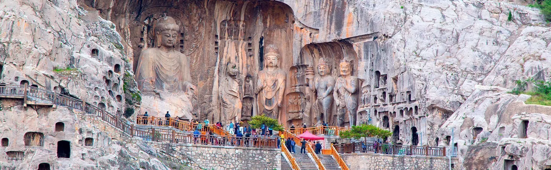 Longmen-grotten in China