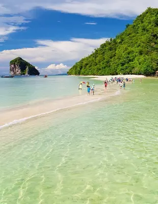Tup Island in Krabi, Thailand